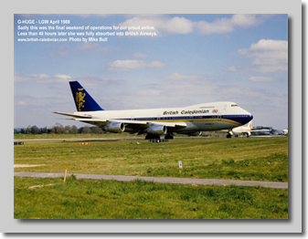 BCal 747 G-HUGE