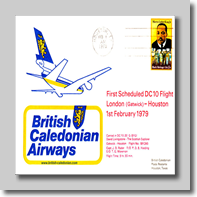 79-02-01 First DC10 LGW-IAH